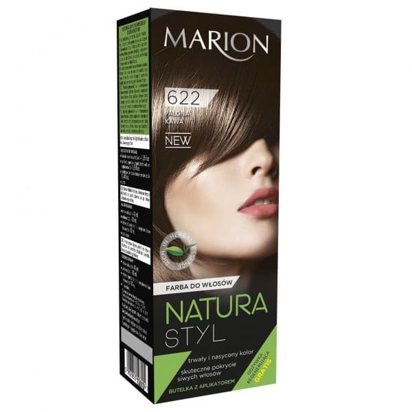 Marion 622 Hårfarve Mørk Kaffe 80 ml + Balsam 10 ml