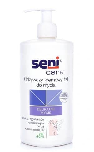 Seni Care Kosteuttava Vaahto Puhdistusgeeli, 500 ml