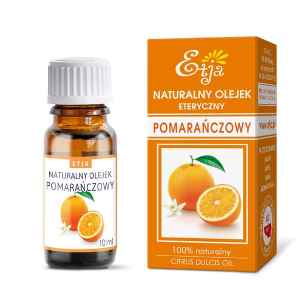 Etja Æterisk Appelsinolie Naturlig, 10 ml
