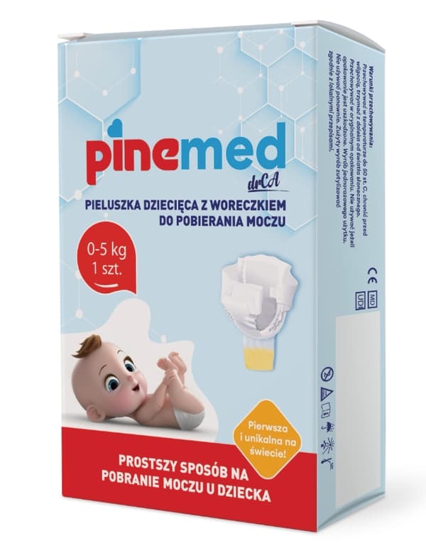 Pinemed Urinuppsamlingspåse för spädbarn, engångsbruk, 0-5 kg, 1 styck