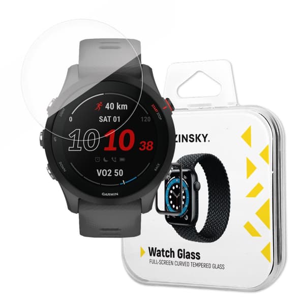 Wozinsky Hybridi Kello Lasisuoja Garmin Forerunner 255:lle