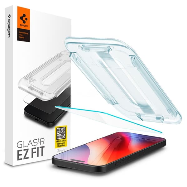 Spigen Glas.tR EZ Fit Härdat Glas för iPhone 16 Pro