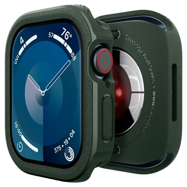 Caseology Vault Cover til Apple Watch 10 (46 mm) - Grøn