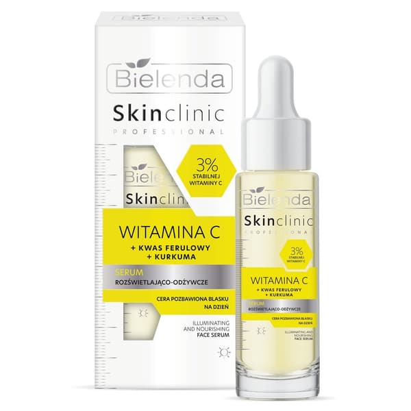 Bielenda Vitamin C Lystergivande och Närande Serum, 30 ml