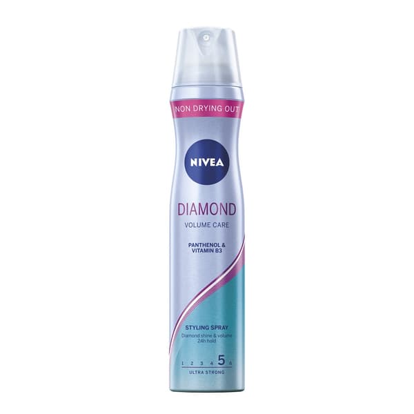 Nivea Diamond Volym Hårspray, 250 ml