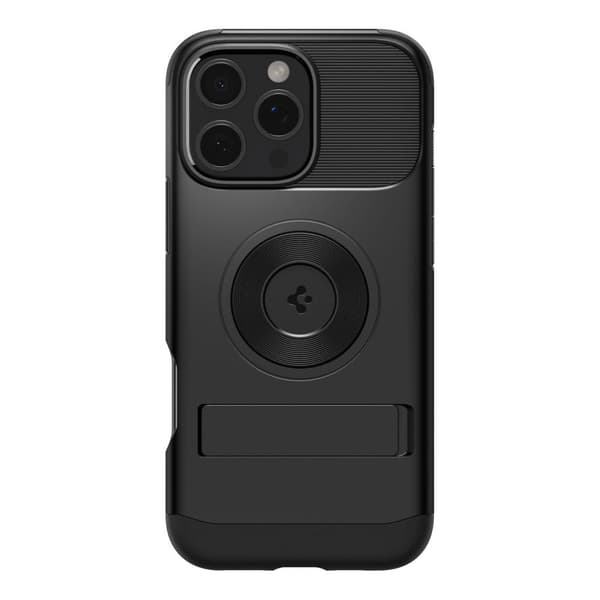 Spigen Slim Armor MagSafe Cover til iPhone 16 Pro - Sort
