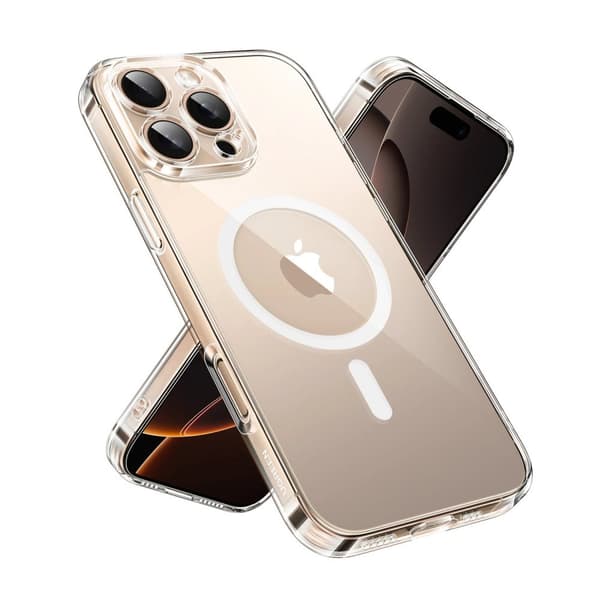 Ugreen Classy Clear Magnetiskt Skal för iPhone 16 Pro Max - Transparent