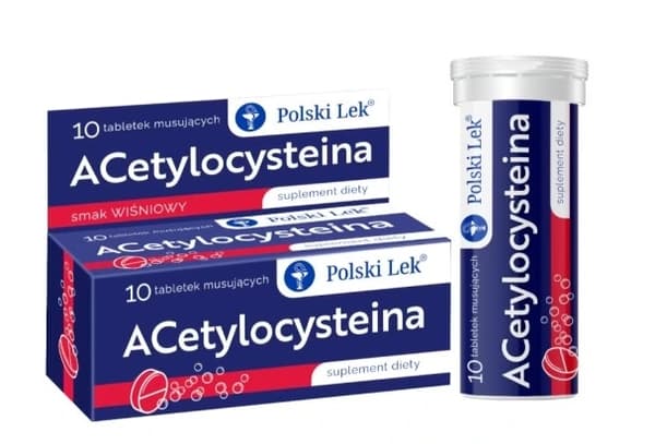 Acetylcystein Tabletter, 10 st