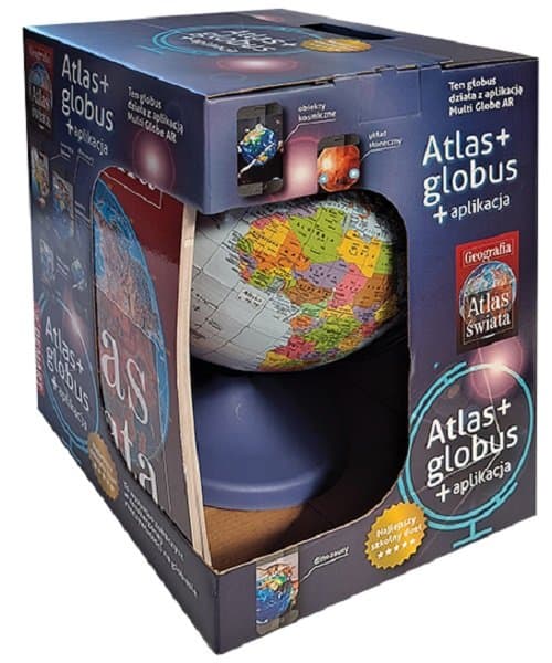 Uddannelsespakke: Politisk Globus & Verdens Geografisk Atlas