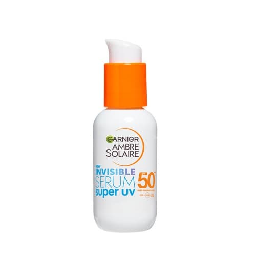 Garnier Ambre Solaire Invisible Super UV Kasvoseerumi SPF50+, 30ml