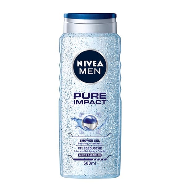 Nivea Men Duschtvål, Pure Impact, 500 ml