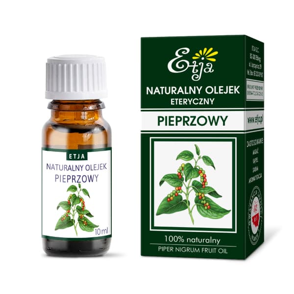 Etja Naturlig Eterisk Oljan med Peppar, 10 ml