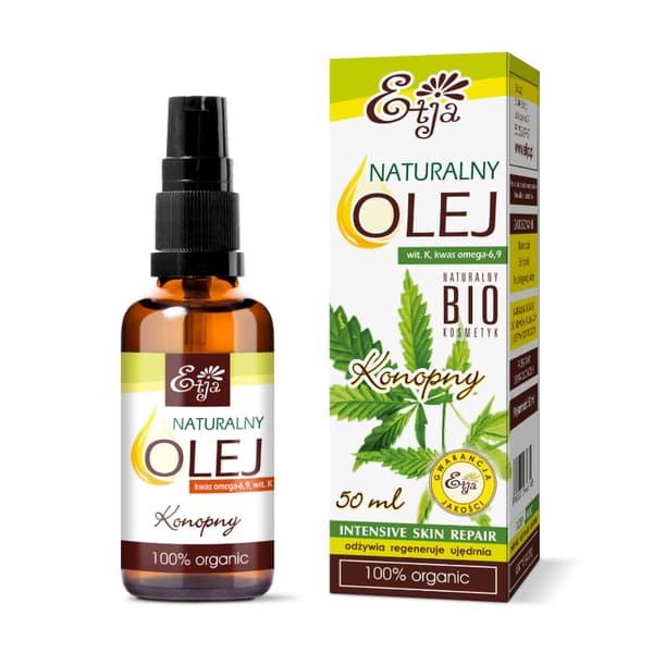 Ekologisk Hampfröolja Etja, 50 ml