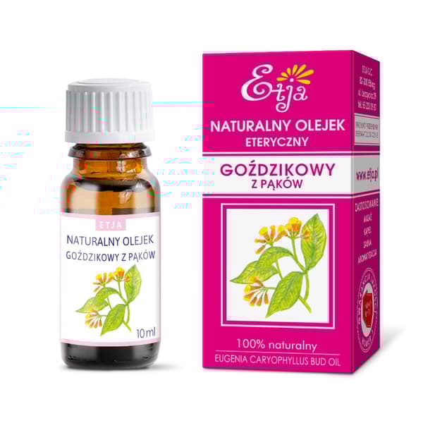 Etja Luonnollinen Neilikan Eteerinen Öljy, 10 ml