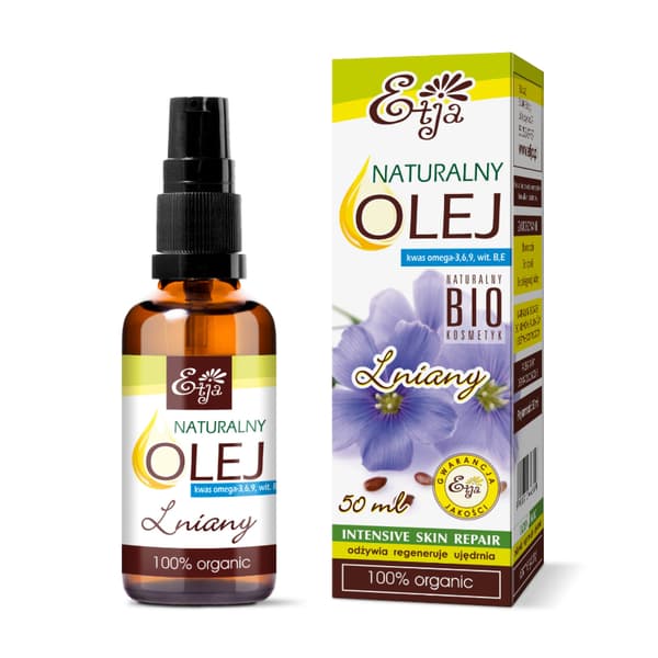Etja Linfröolja, 50 ml - Naturlig Essentiell Olja för Hälsa och Välbefinnande