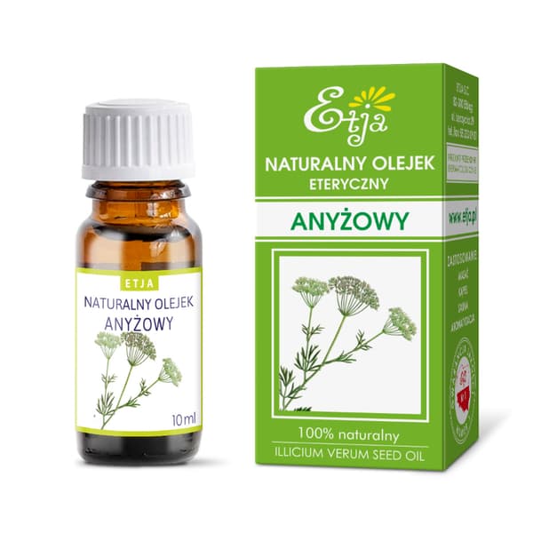 Etja Aniksen Eteerinen Öljy, 10 ml - Luonnollinen ja Korkealaatuinen