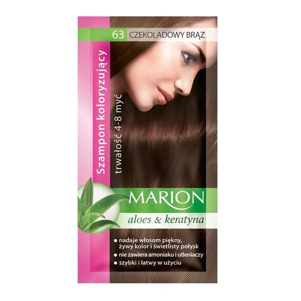 Marion Färgande Schampo 63 Chokladbrun, 40 ml