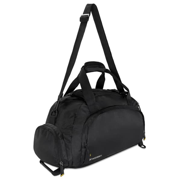 Wozinsky Sportväska Reseryggsäck Kabinväska 40x20x25 cm För Flyg Svart (WSB-B01)