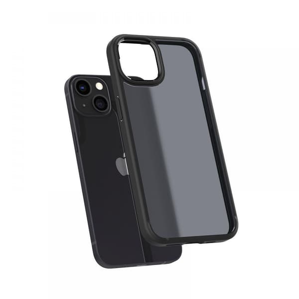 Spigen Ultra Hybrid -suojakotelo iPhone 13:lle - musta matta
