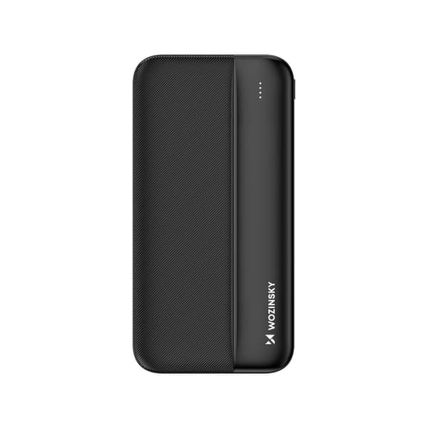 Wozinsky Powerbank Li-Po 10000mAh med Dobbelt USB - Sort (WPBBK1)