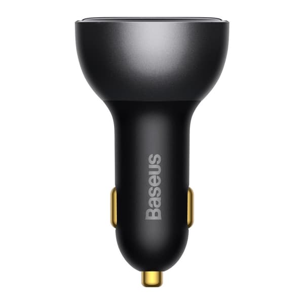 Baseus 140W USB-A/USB-C PD Autolaturi - Musta + USB-C/USB-C 240W Johto 1m
