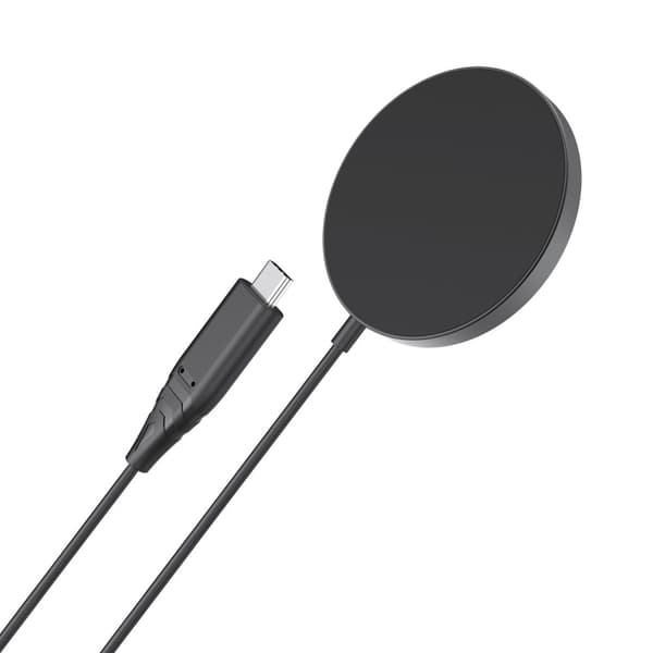 Choetech trådløs magnetisk oplader 15W MagSafe til iPhone 12/13/14 sort (T518-F-BK)