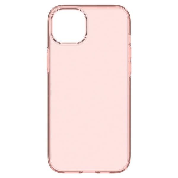 Spigen Crystal Flex Etui til iPhone 15 Plus - Lyserød/Gennemsigtig