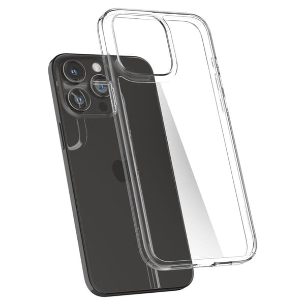 Spigen Airskin Hybrid Etui til iPhone 15 Pro Max - gennemsigtig