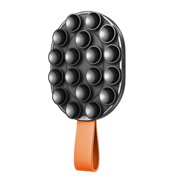 Joyroom JR-ZS393-S Magneettinen Puhelinteline Laitteille 4.7-7 tuumaa - Musta-Oranssi