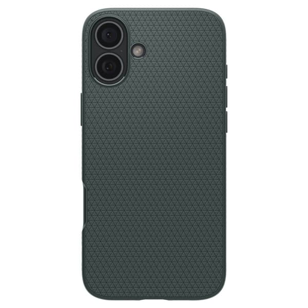 Spigen Liquid Air Etui til iPhone 16 - Grøn