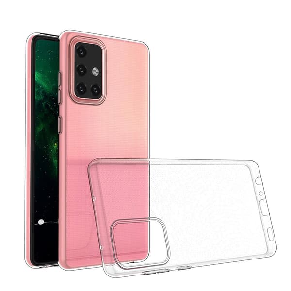 Samsung Galaxy A72 4G Ultra Tunt Genomskinligt Silikonskal 0.5mm