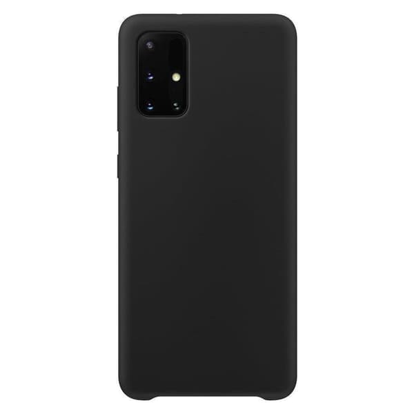 Samsung Galaxy A72 4G Elastisk Silikone Cover - Sort