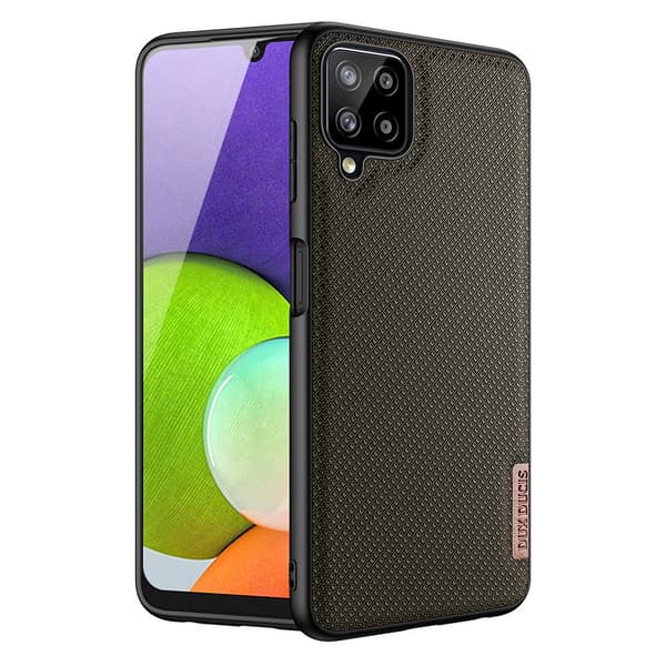 Dux Ducis Fino cover i nylon stof til Samsung Galaxy A22 4G grøn