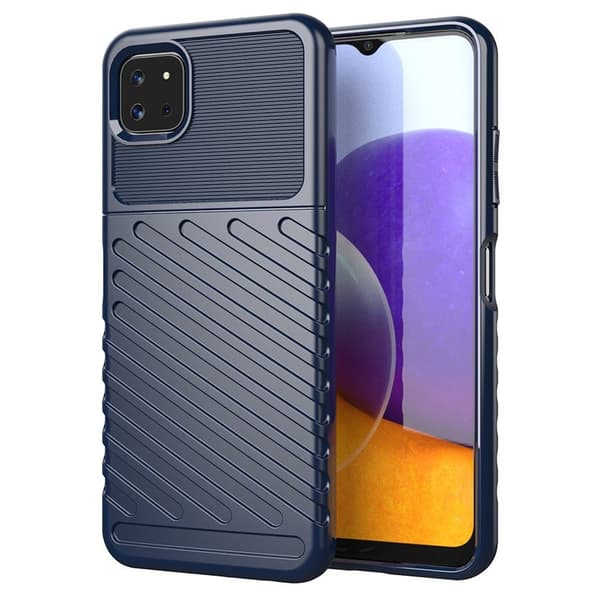 Robust Blåt Cover til Samsung Galaxy A22 5G