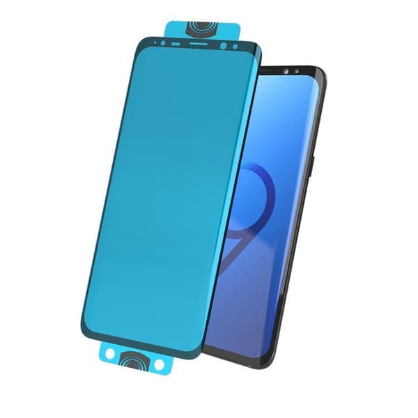Samsung Galaxy S21+ 5G Heltäckande Härdat Glas med Ram - 3D Nano Flexi Svart