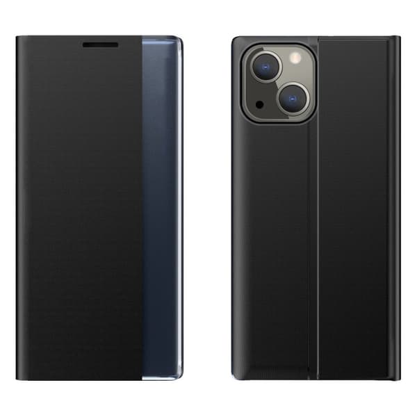 Etui med Smart Cover til iPhone 13 mini - Sort Pokrowiec