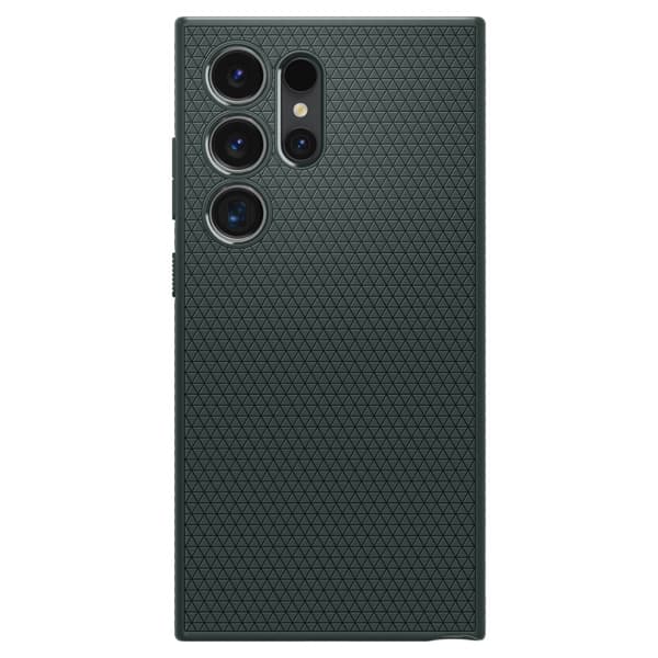 Spigen Liquid Air Cover til Samsung Galaxy S24 Ultra - Mørkegrøn