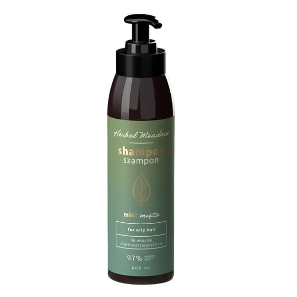 Herbal Meadow Myntaschampo för Hårvård, 400ml