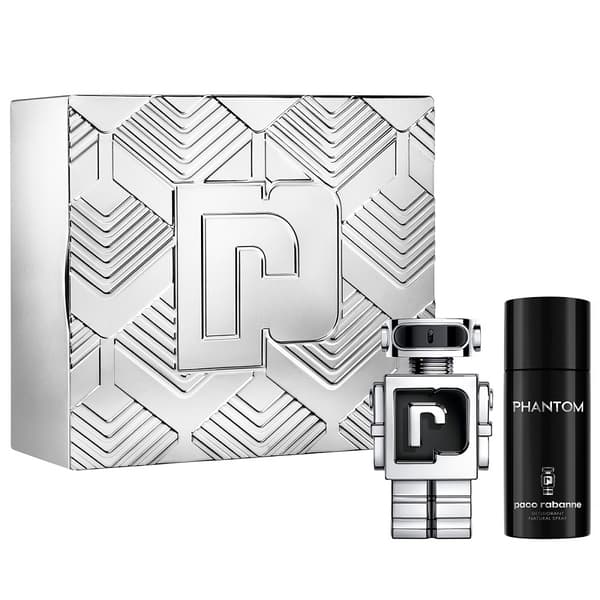 Paco Rabanne Phantom Gavesæt: Eau de Toilette 100ml + Deodorant Spray 150ml