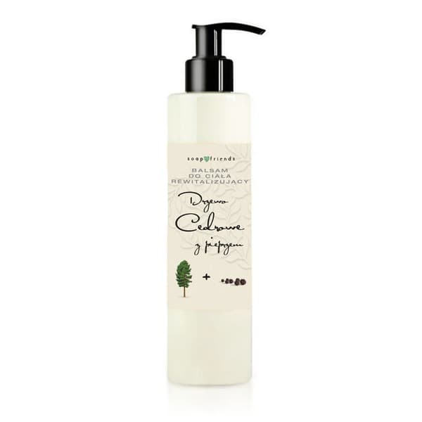 Soap&Friends Rewitaliserande Kroppsbalsam Cederträ & Peppar 250ml