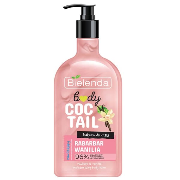 Bielenda Fugtighedscreme med Rabarber & Vanilje, 400ml