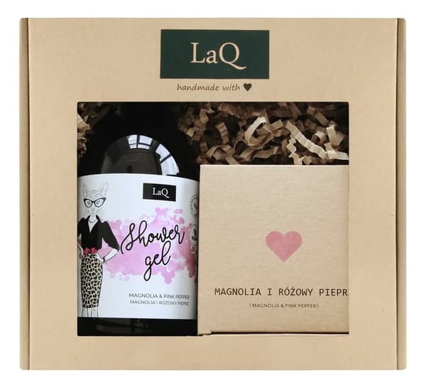 LaQ Kicia Magnolia Suihkugeelisarja, 500ml+ Vartalovoi, 200ml