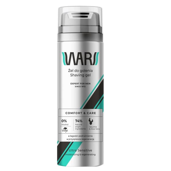 Wars Expert Til Mænd Ultra Sensitive Barbergel, 200ml