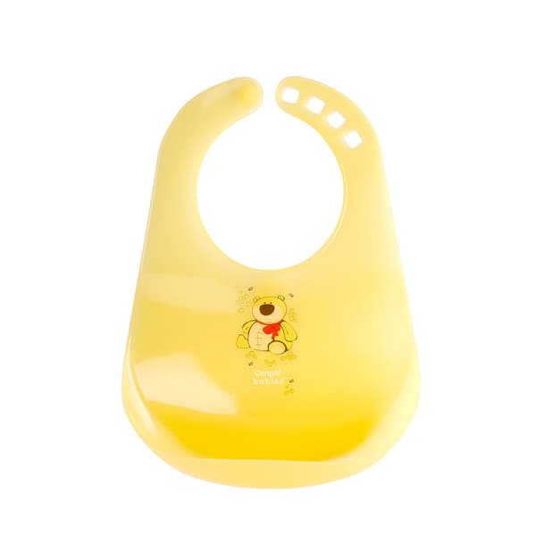 Canpol Babies Plastbib med Lomme, 1 Stk
