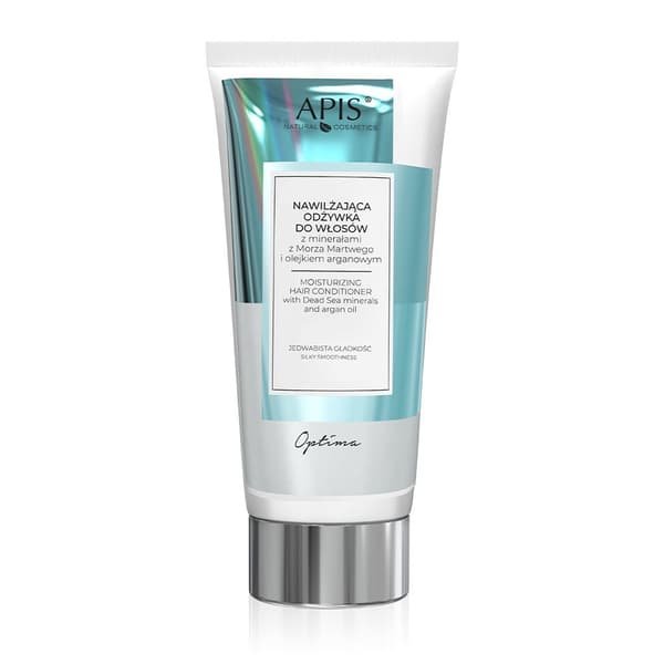 Apis Optima Fugtende Hårbalsam med Dødehavsmineraler og Arganolie, 200 ml
