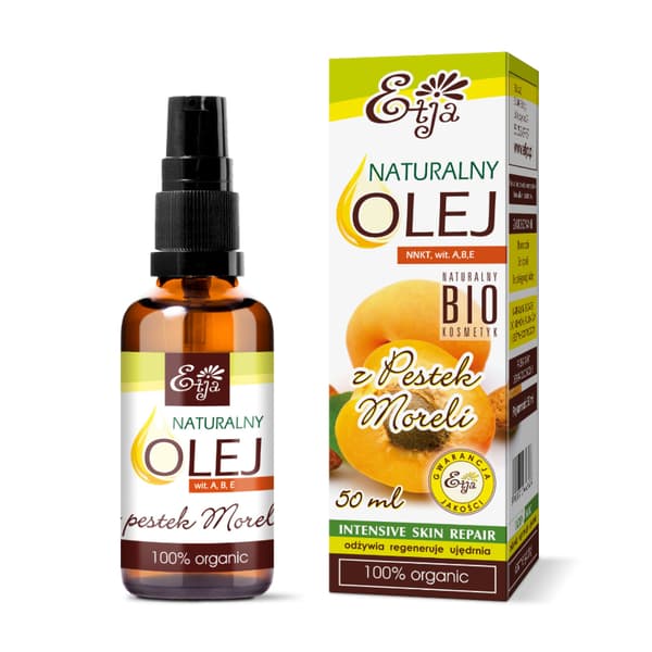 Etja Naturlig Aprikoskärnolja, 50 ml