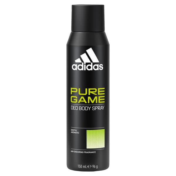 Adidas Pure Game Deodorant Spray, 150ml