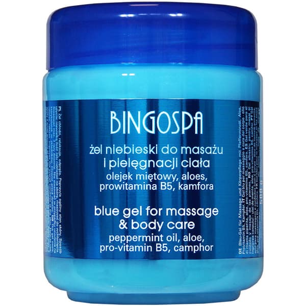 BingoSpa Sininen Hieronta- ja Vartalovoide, 500g