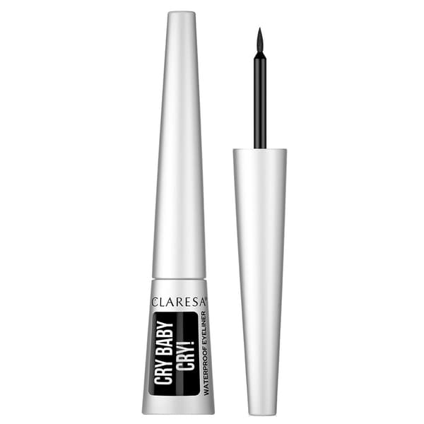Claresa Cry Baby Cry! Vattentät flytande eyeliner, 4 g