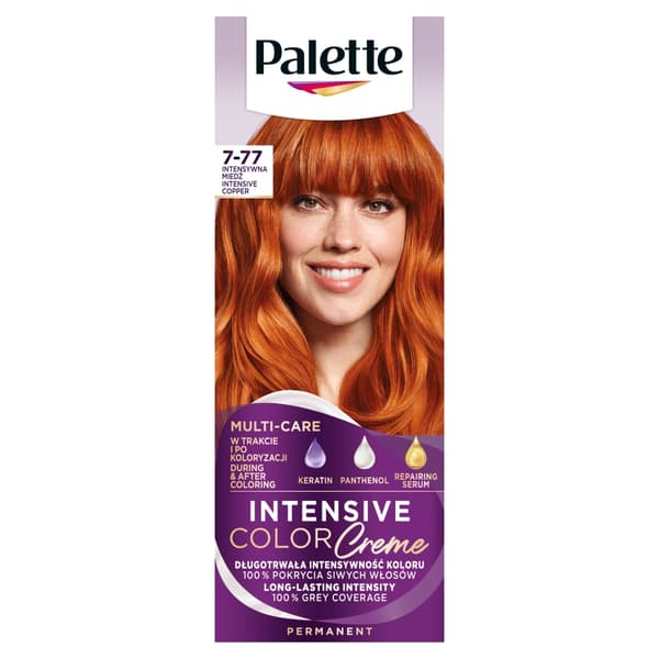 Palette Intensive Color Creme Hiusväri Kermassa 7-77 Intensiivinen Kupari